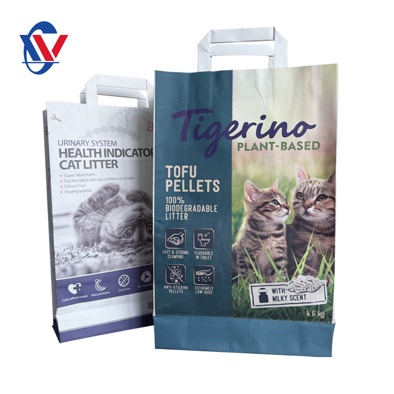 Cat Litter Kraft Paper Packaging Bag